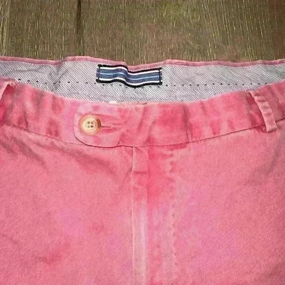 Peter Millar Shorts 38 Mens Raleigh Washed 100% Pima Cotton - Picture 4 of 6